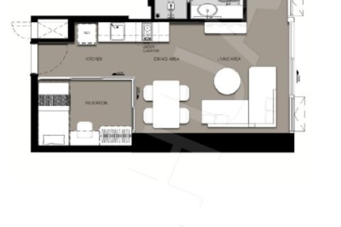 Apartment in Hua Hin, Thailand 1 bedroom № 254767 - photo 14