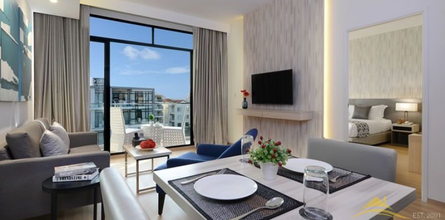 คอนโดมิเนียมในพัทยา, ประเทศไทย, 1 ห้องนอน № 242463