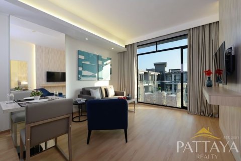 คอนโดมิเนียมในพัทยา, ประเทศไทย, 1 ห้องนอน № 242463 - รูปถ่าย 4