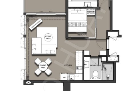 Apartment in Hua Hin, Thailand 2 bedrooms № 254764 - photo 14