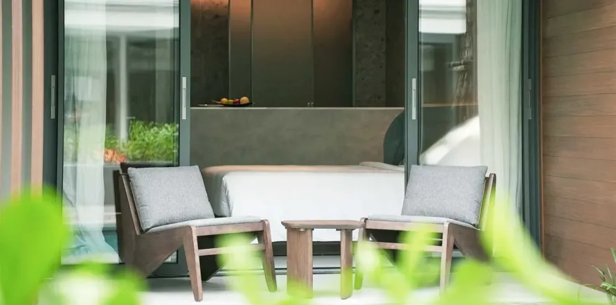 Estudio en el condominio en Bang Tao, Tailandia № 120948