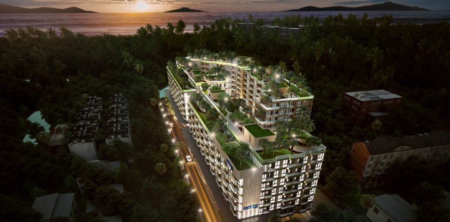 Condominio de 1 dormitorio en Pattaya, Tailandia № 205391