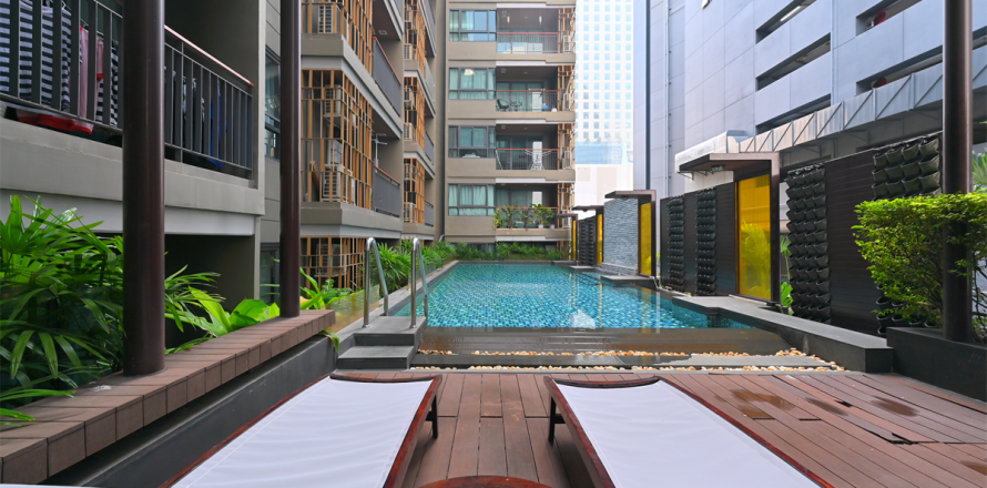 Condominio de 1 dormitorio en Bangkok, Tailandia № 187787