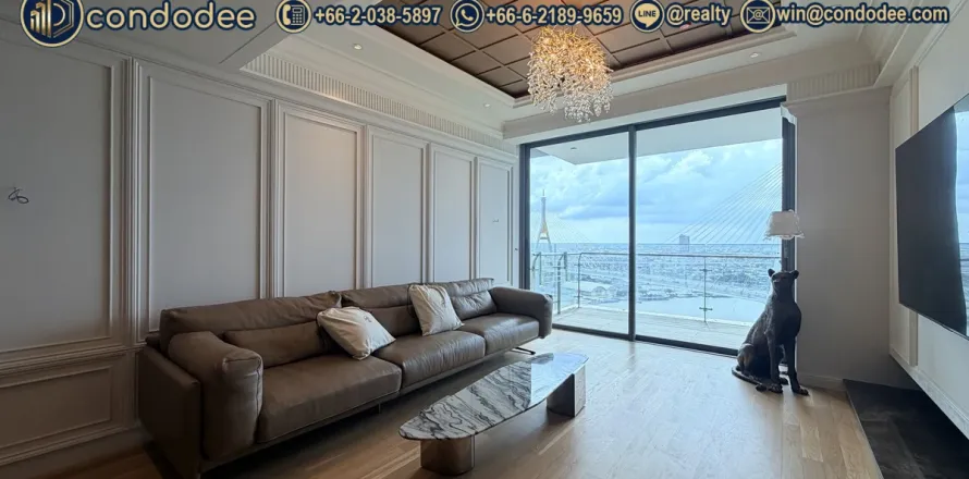 คอนโดมิเนียมในสาทร, กรุงเทพฯ, ประเทศไทย, 1 ห้องนอน № 254857