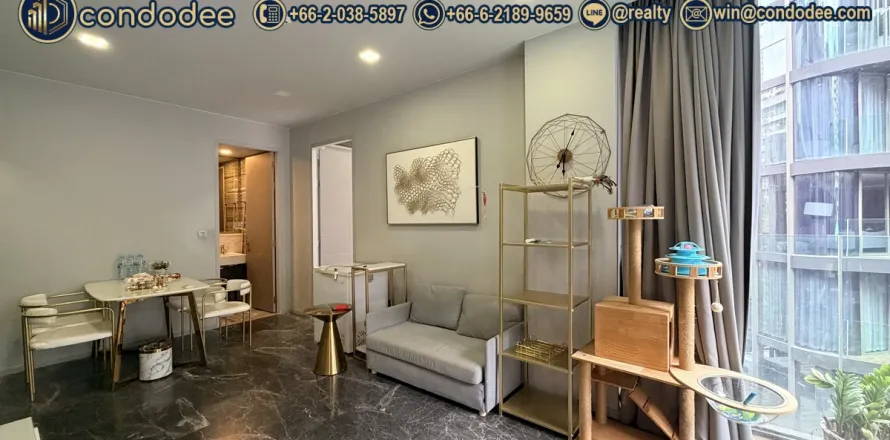 คอนโดมิเนียมในวัฒนา, กรุงเทพฯ, ประเทศไทย, 2 ห้องนอน № 254858