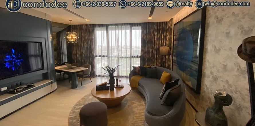 คอนโดมิเนียมในวัฒนา, กรุงเทพฯ, ประเทศไทย, 1 ห้องนอน № 241589