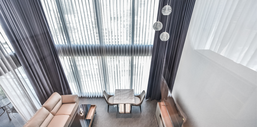 Condo à Bangkok, Thaïlande, 2 chambres  № 254598