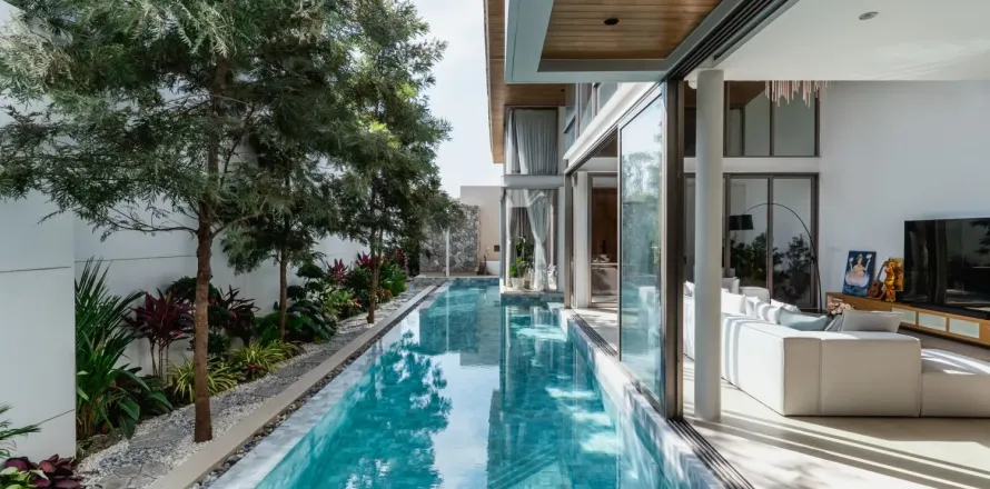 Casa de 4 dormitorios en Bang Tao, Tailandia № 125612
