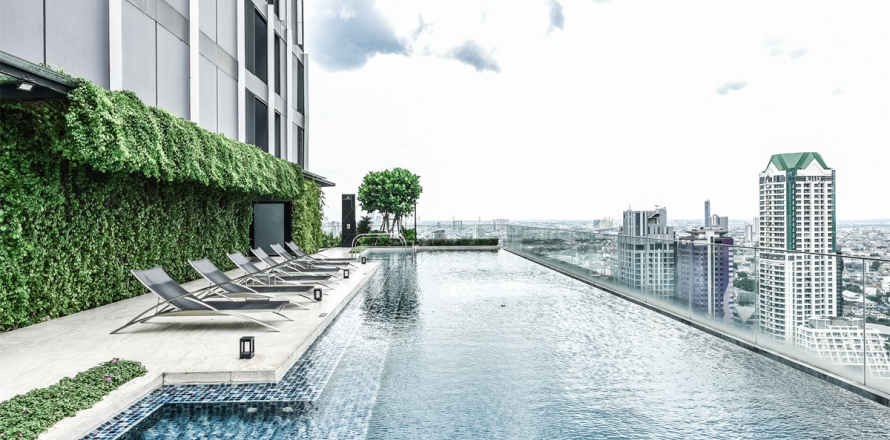 Condominio de 1 dormitorio en Bangkok, Tailandia № 185396