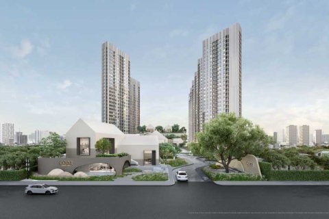 Studio dans le Condo à Bangkok, Thaïlande  № 205419