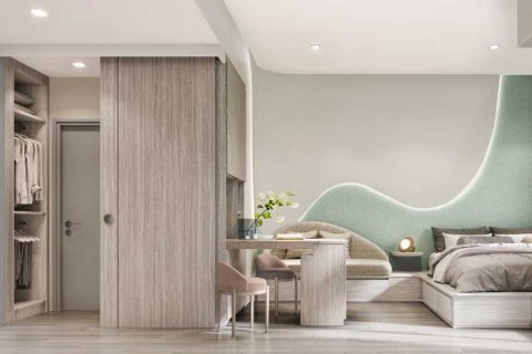 Estudio en el condominio en Bangkok, Tailandia № 205419 - foto 10