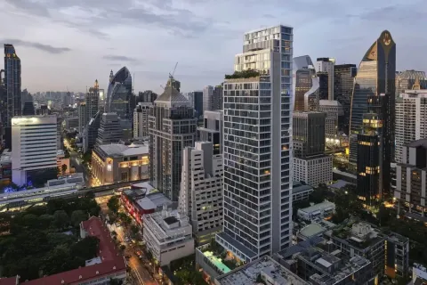 Eigentumswohnung in Pathum Wan, Bangkok, Thailand, 3 Schlafzimmer № 234192 - Foto 1