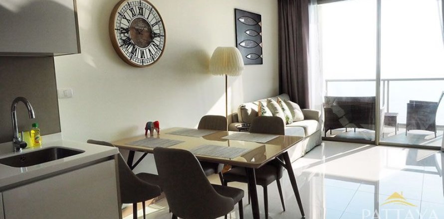 Condominio de 1 dormitorio en Pattaya, Tailandia en The Riviera Wongamat Beach № 243381