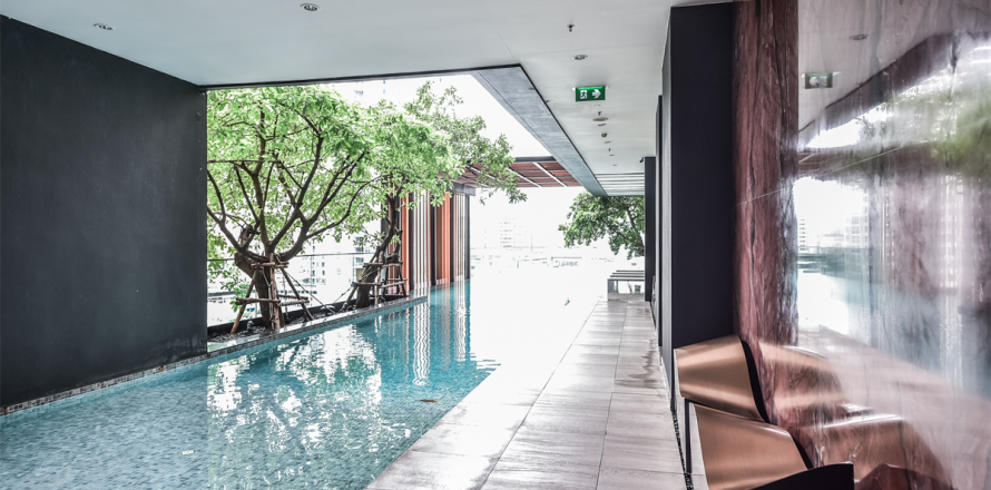 Condo à Bangkok, Thaïlande, 1 chambre № 187583