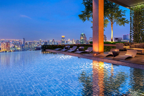 Condo à Bangkok, Thaïlande, 2 chambres  № 249014