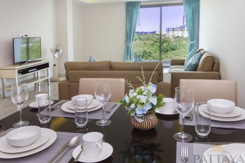 Condo sur Jomtien Beach, Pattaya, Thaïlande, 2 chambres № 242410