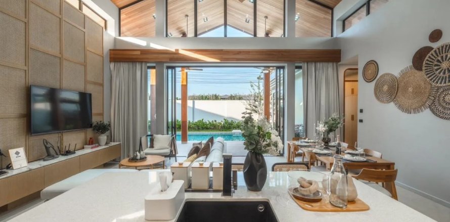 วิลล่าใน Rungtiva Private Pool Villas, ภูเก็ต, ประเทศไทย 3 ห้องนอน № 241903