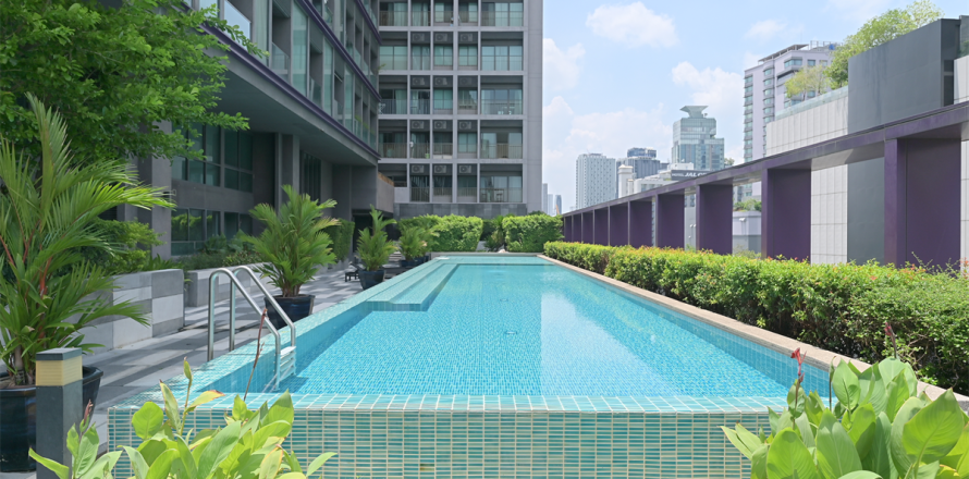 Condominio de 1 dormitorio en Bangkok, Tailandia № 190130