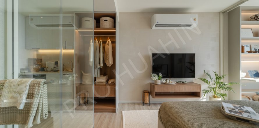 Appartement à Hua Hin, Thaïlande 1 chambre № 254763