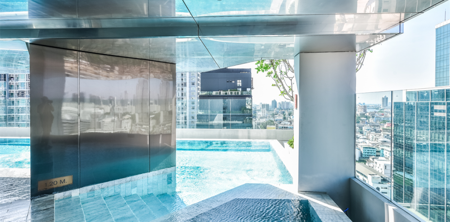 Condominio de 2 dormitorios en Bangkok, Tailandia № 185986