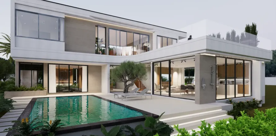 Casa de 4 dormitorios en Bang Tao, Tailandia № 120891