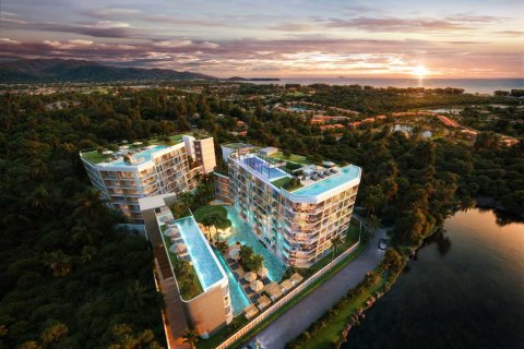Condo à Bang Tao, Thaïlande, 2 chambres  № 120862