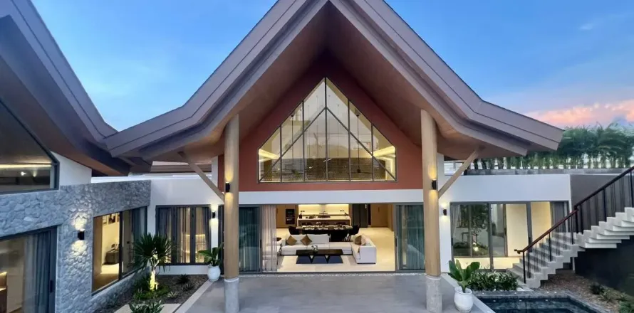 Casa de 4 dormitorios en Bang Tao, Tailandia № 67734