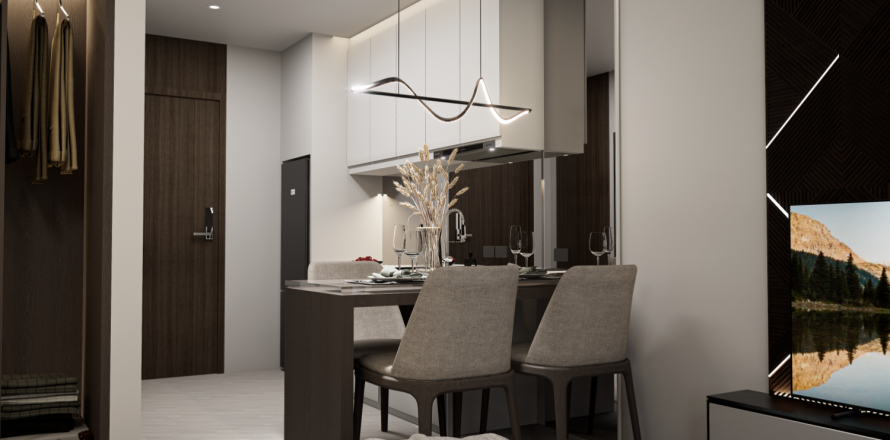 Estudio en el condominio en Bang Tao, Tailandia № 120821