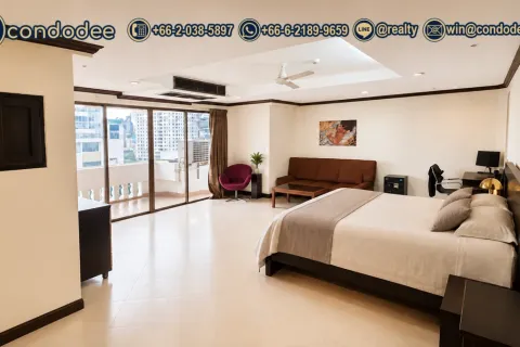 Condo à Watthana, Bangkok, Thaïlande, 3 chambres  № 201399 - photo 15