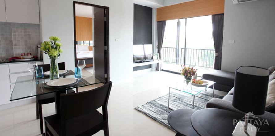 คอนโดมิเนียมในพัทยา, ประเทศไทย, 1 ห้องนอน № 242917