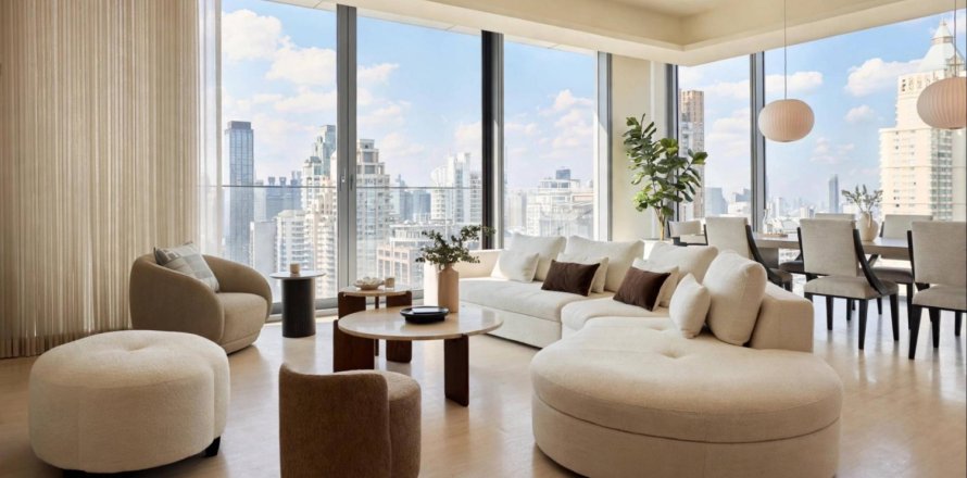 Penthouse in Bangkok, Thailand 3 Schlafzimmer № 234344