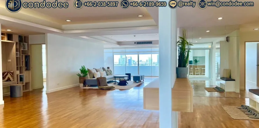 คอนโดมิเนียมในวัฒนา, กรุงเทพฯ, ประเทศไทย, 4 ห้องนอน № 254860