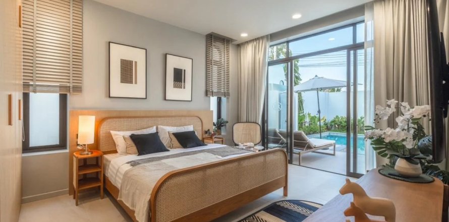 วิลล่าใน Rungtiva Private Pool Villas, ภูเก็ต, ประเทศไทย 4 ห้องนอน № 241904