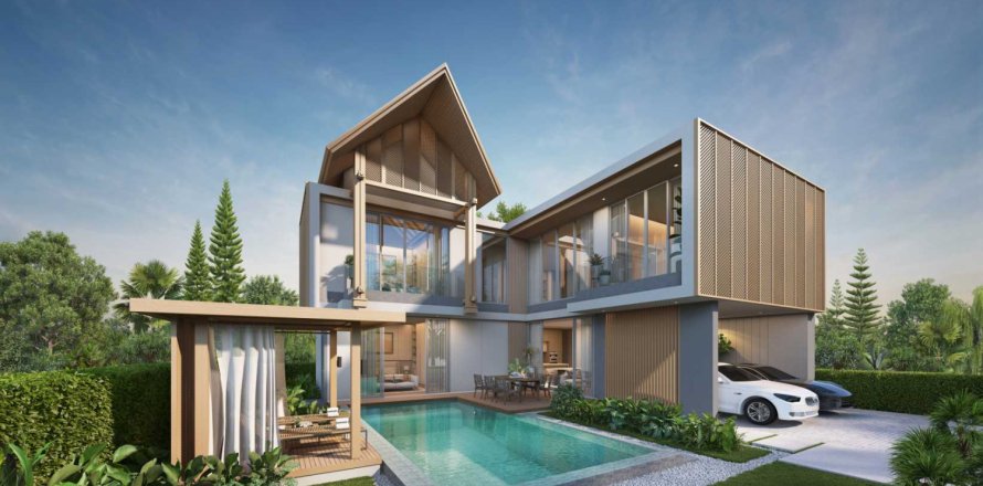 Casa de 3 dormitorios en Bang Tao, Tailandia № 84843