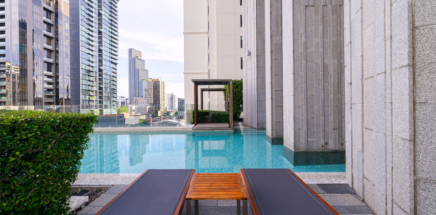 Condo à Bangkok, Thaïlande, 1 chambre № 185327