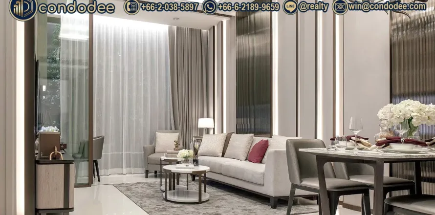 คอนโดมิเนียมในวัฒนา, กรุงเทพฯ, ประเทศไทย, 1 ห้องนอน № 254855