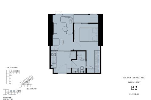 Eigentumswohnung in Phaya Thai, Bangkok, Thailand, 1 Schlafzimmer № 234296 - Foto 11