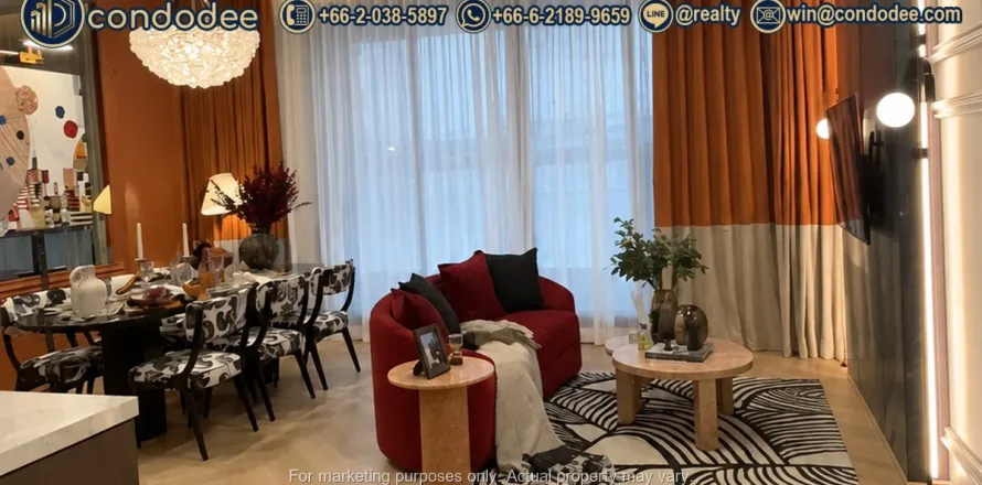 Eigentumswohnung in Bangkok, Thailand, 2 Schlafzimmer  № 234336