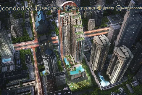 Condo in Sathon, Bangkok, Thailand, 3 bedrooms  № 201181 - photo 4