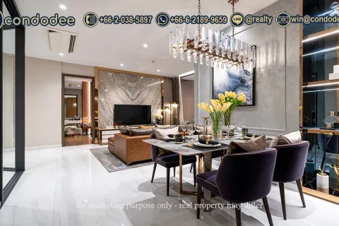 Condominio de 3 dormitorios en Sathon, Bangkok, Tailandia № 201181