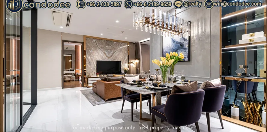 Condo in Sathon, Bangkok, Thailand, 3 bedrooms  № 201181