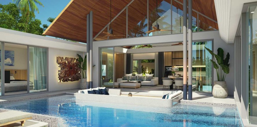Casa de 3 dormitorios en Bang Tao, Tailandia № 120839