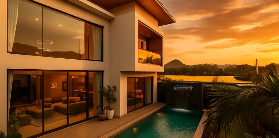 Casa de 3 dormitorios en Bang Tao, Tailandia № 84899