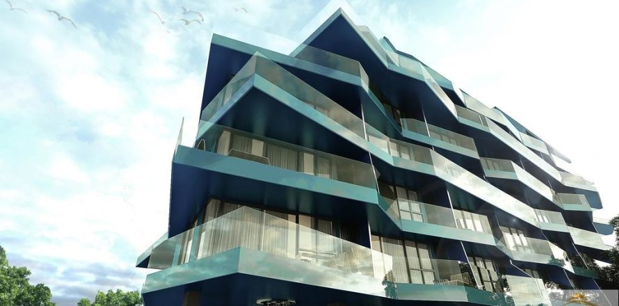 Condominio de 1 dormitorio en Jomtien Beach, Pattaya, Tailandia № 242380