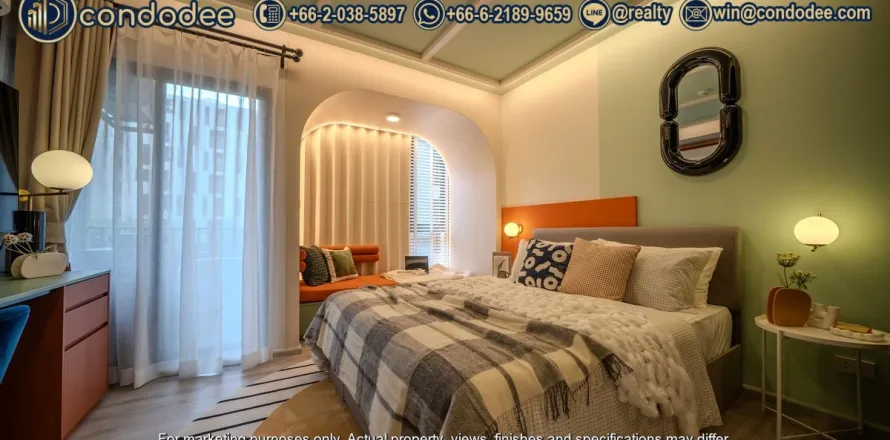 สตูดิโอในคอนโดมิเนียมในกรุงเทพฯ, ประเทศไทย № 241584