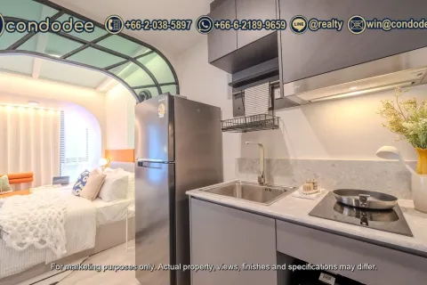 สตูดิโอในคอนโดมิเนียมในกรุงเทพฯ, ประเทศไทย № 241584 - รูปถ่าย 8