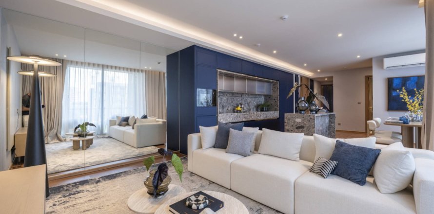 Condo à Bangkok, Thaïlande, 2 chambres  № 234352