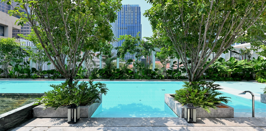 Condo à Bangkok, Thaïlande, 1 chambre № 199855