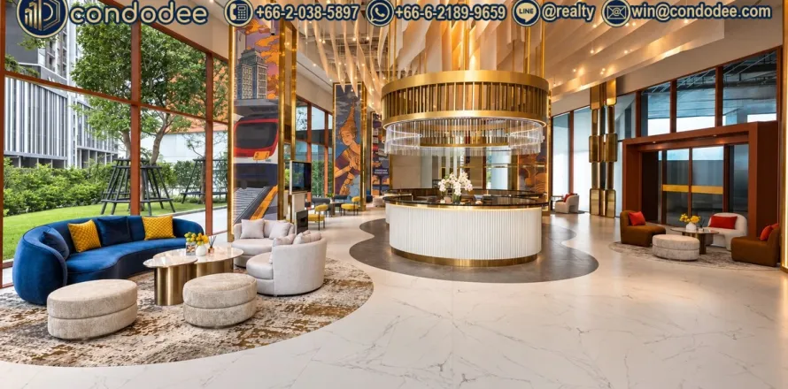 Eigentumswohnung in Huai Khwang, Bangkok, Thailand, 2 Schlafzimmer № 251043