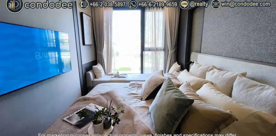 Studio in the Condo in Bangkok, Thailand № 251026
